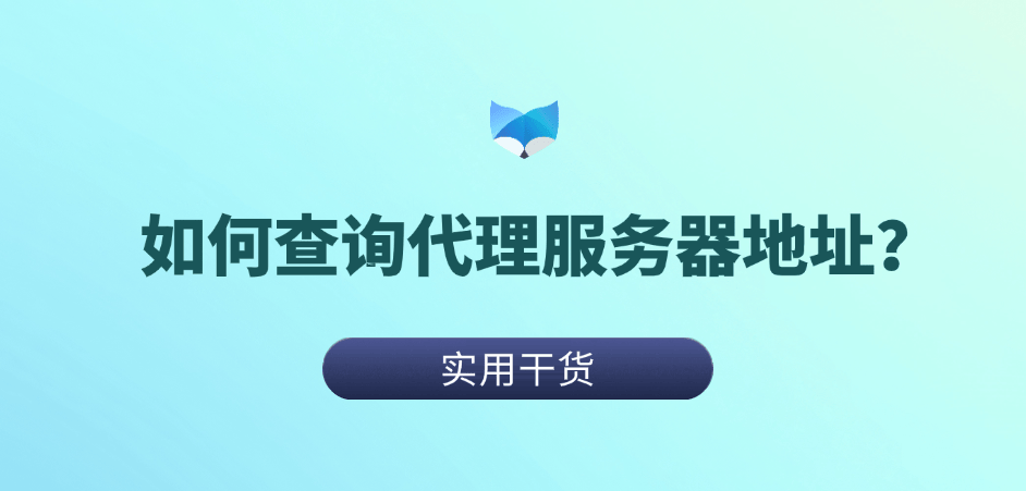 如何代理皇冠信用網_代理IP科普：如何查询代理服务器地址如何代理皇冠信用網？